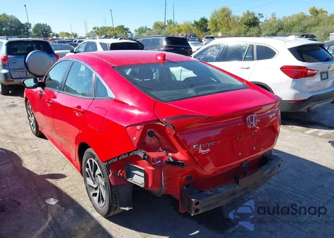 2017 Honda Civic Ex из США, поврежденный, VIN 2HGFC2F70HH578190